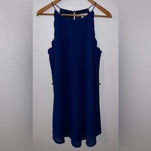 Naked Zebra size Large tank dress